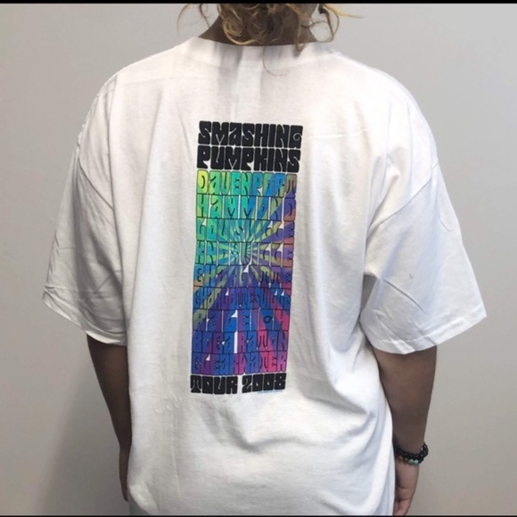 SMASHING PUMPKINS 2008 TOUR TEE New With Tag - Picture 7 of 8